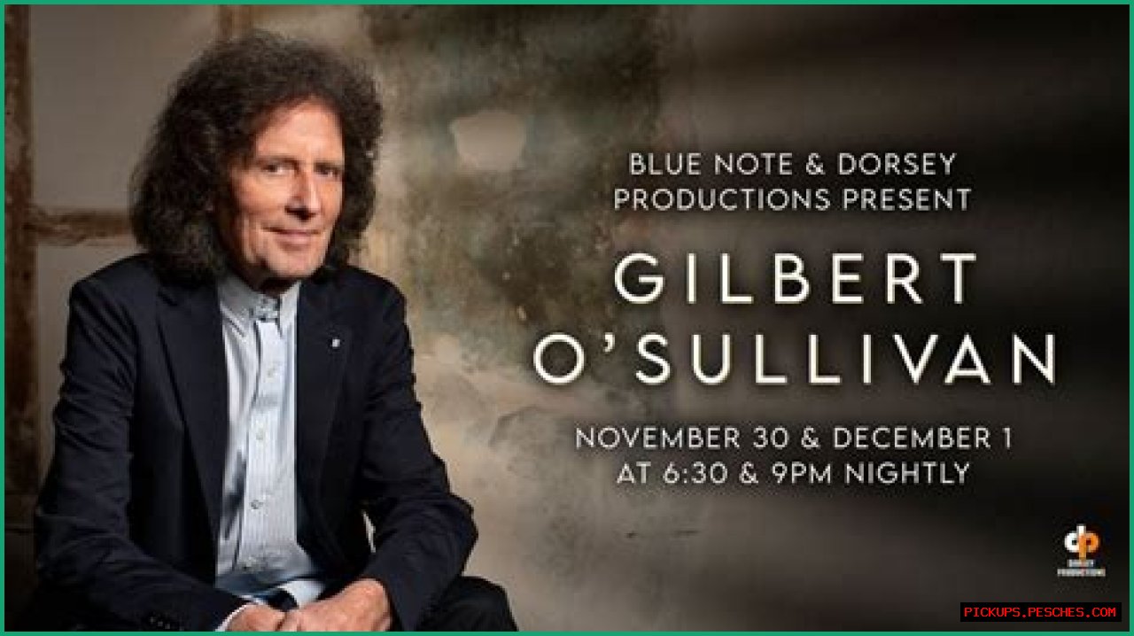 How tall is Gilbert O'Sullivan